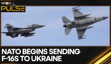 Russia-Ukraine war: NATO's F-16 fighter jets arrive in Ukraine | WION Pulse