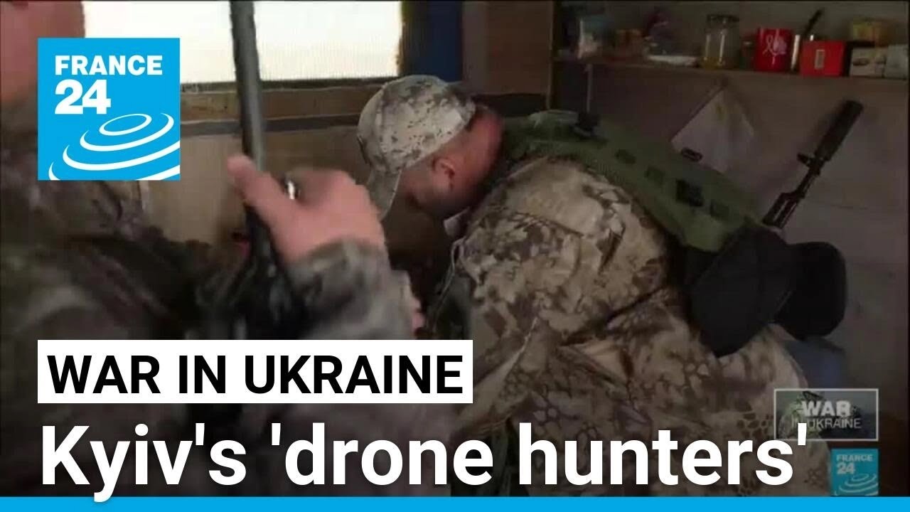 War in Ukraine: Meet Kyiv's 'drone hunters' • FRANCE 24 English