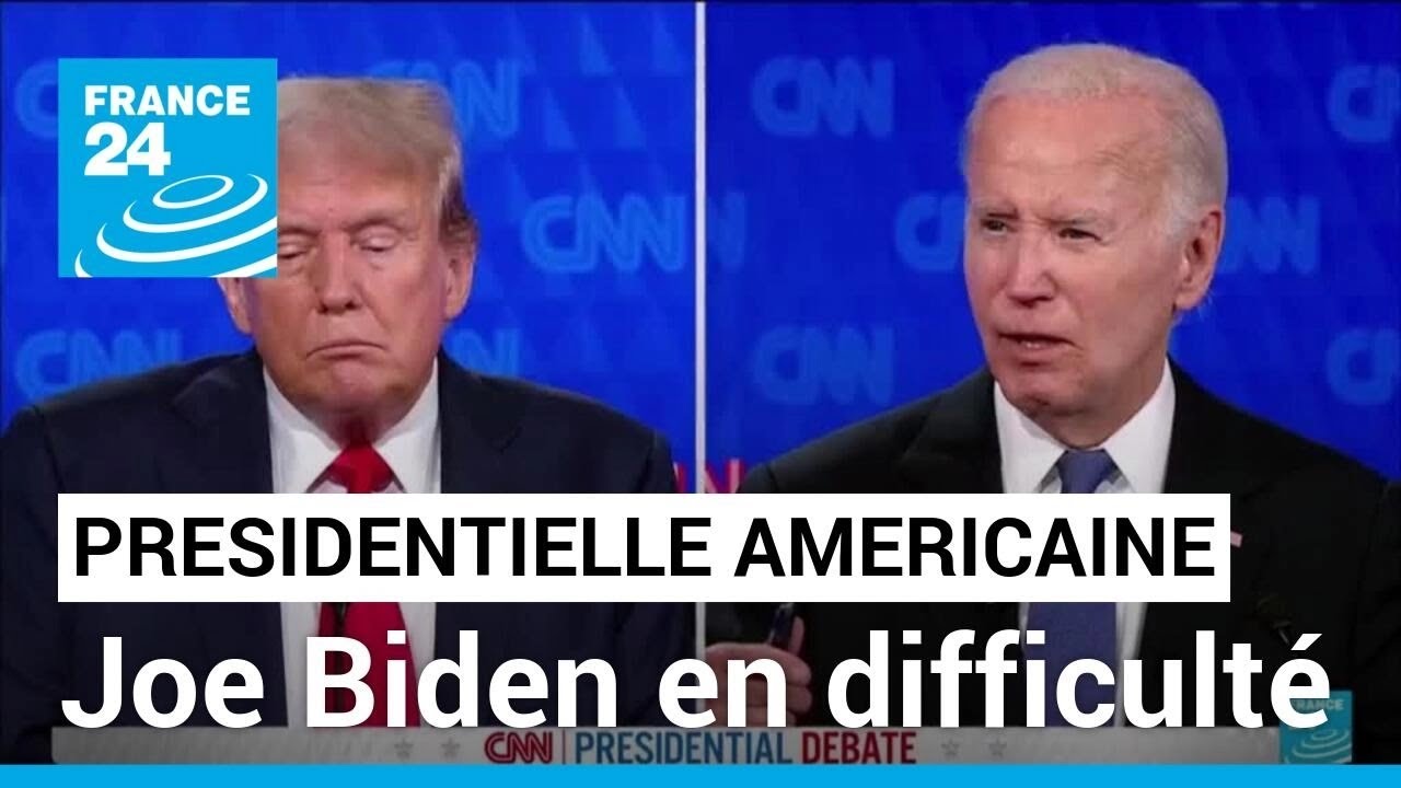 Présidentielle américaine : les médias s'interrogent sur le maintien de la candidature Biden