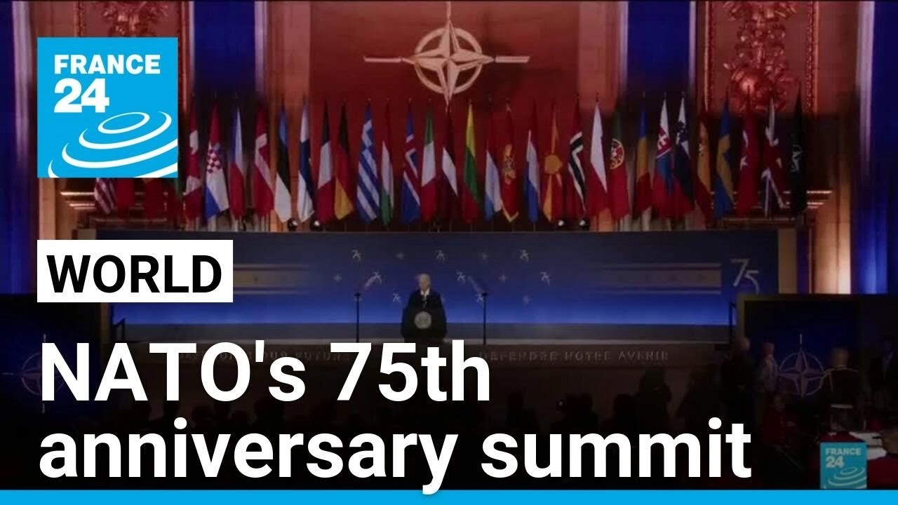 World leaders gather for NATO summit • FRANCE 24 English