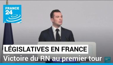 Les résultats du premier tour des législatives, un nouveau séisme en France • FRANCE 24