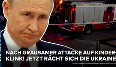 PUTINS KRIEG: Nach grausamer Attacke auf Kinderklinik! Jetzt rächt sich die Ukraine im Hinterland!