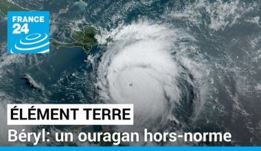 Béryl: un ouragan hors-norme, résultat de la surchauffe des océans • FRANCE 24