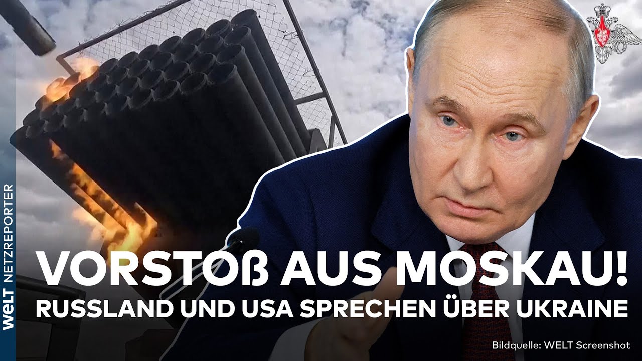 PUTINS KRIEG: Vorstoß aus Moskau! Russland und USA führen Dialog über Ukraine