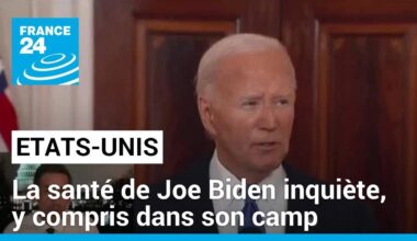 Présidentielle aux Etats-Unis : la santé de Joe Biden inquiète, y compris dans son camp