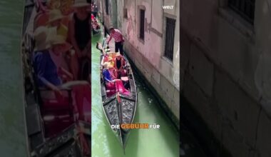 VENEDIG: Eintritt zahlen! Was Touristen wissen müssen | #shorts