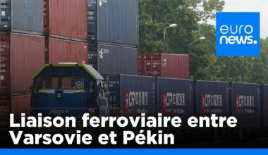 La Pologne et la Chine inaugurent leur première liaison ferroviaire commerciale | euronews 🇫🇷