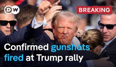 At least one person killed after gunshots at Trump rally | DW News