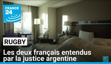 À Mendoza, les rugbymen français accusés de viol entendus par la justice argentine • FRANCE 24