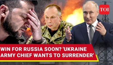 'Ukraine Army Chief Ready To Surrender': Big Statement As Russia 'Brings Kyiv To Knees'