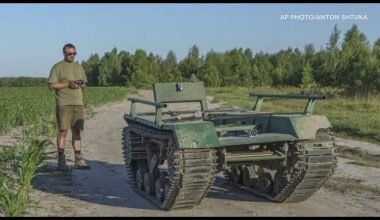 Ukraine develops robot army in effort to reduce human impact in war