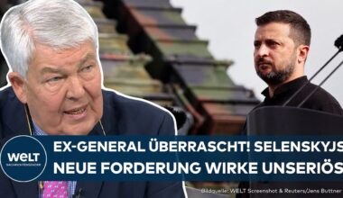 UKRAINE-KRIEG: Selenskyj fordert plötzlich 25 Patriots! Sogar Ex-General Kather ist überrascht!