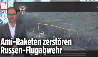 Scheinwerfer-Licht verrät Russen-Kolonne | BILD-Lagezentrum