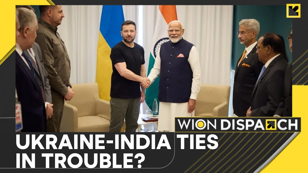 India raises objection to Zelensky's remark, Ukraine slams Modi's visit as 'blow to peace' | WION