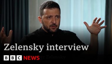 Ukraine’s Zelensky:  a new Trump presidency would be “hard work”| BBC News