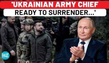 Zelensky's Top General Wants Ukraine To Lay Down Arms? Bombshell Claim Amid Russian Gains | Putin