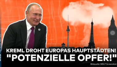 PUTINS KRIEG: Kreml droht Europa! "Ein Ziel für unsere Raketen!" Tomahawks in Deutschland!