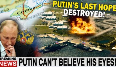 Massive Airstrike on CRIMEA: Largest Russian arsenal blown up by Ukrainian army! Putin in Shock!