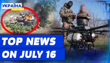 War in Ukraine: Top news on July 16.