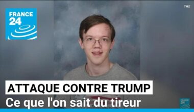 Tentative d'assassinat contre Trump : ce que l'on sait du tireur • FRANCE 24