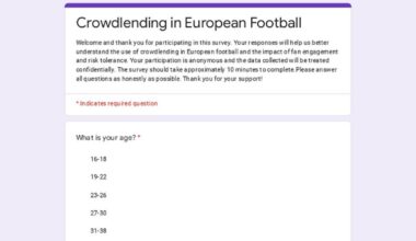 Survey for real football fans