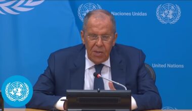 Russia is “ready for negotiations” on Ukraine | Press Conference |  United Nations