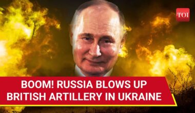 Putin's Men 'Kill' 1,900 Ukrainian Troops In 1 Day; Watch British Artillery Bite The Dust In Donetsk