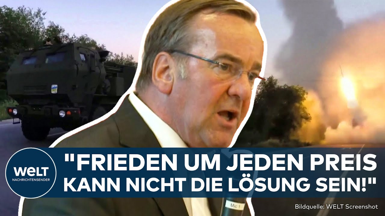 UKRAINE-KRIEG: Pistorius "Aggressor ist Russland!" Der Verteidigungsminister spricht Klartext!