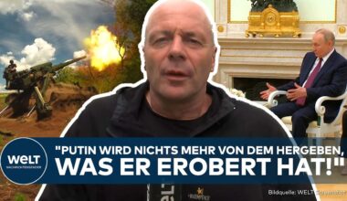 PUTINS KRIEG: "Russen haben Initiative - auch wenn sie große Verluste erleiden!" Ukraine verzweifelt