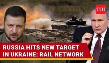 Russia Unleashes Ballistic Missiles, Drones On Ukrainian Railway Network | Energy Sites Also Hit