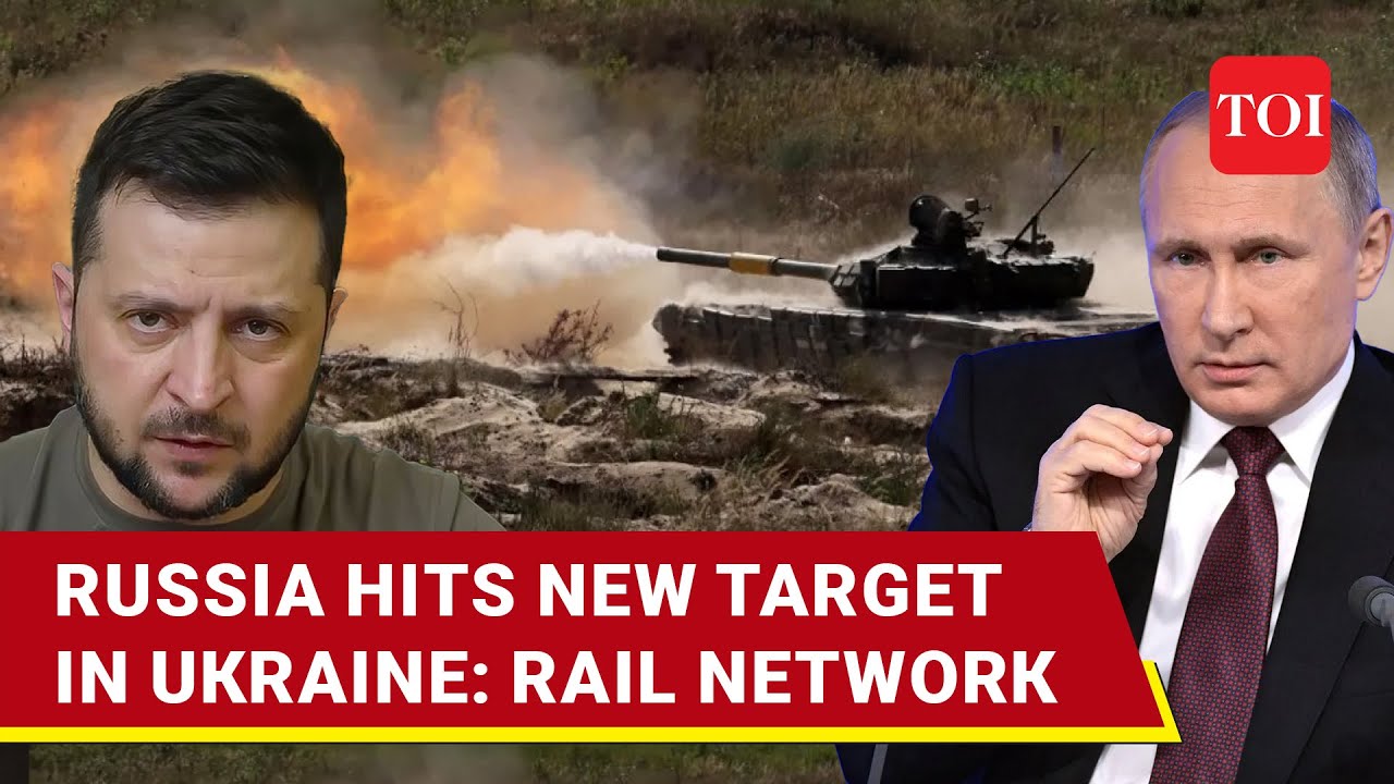 Russia Unleashes Ballistic Missiles, Drones On Ukrainian Railway Network | Energy Sites Also Hit