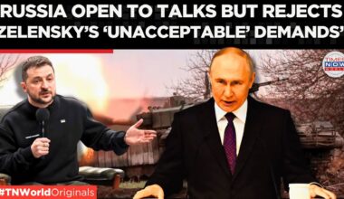 Kremlin Responds to Zelensky's Negotiation Comments | Russia Ukraine War Update | Times Now World