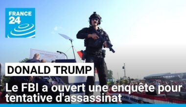 Le FBI a ouvert une enquête pour tentative d'assassinat sur l'ex-président américain Donald Trump