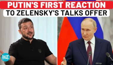 Putin's Big Response As Cornered Zelensky Sends 'Peace Talks' Hint | Russia-Ukraine War | China