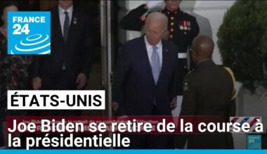 États-Unis : Joe Biden annonce retirer sa candidature à la présidentielle • FRANCE 24