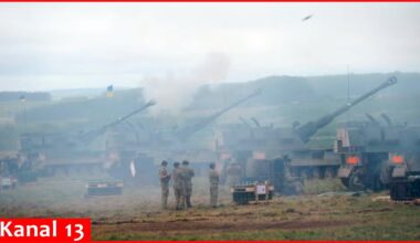 Russian army attacked British 50-ton howitzer 6 times in Ukraine, but could not do anything