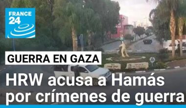 Human Rights Watch acusa a Hamás de cometer "crímenes de guerra" en Israel el 7 de octubre