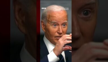 Biden calls remark about putting Trump in bullseye 'mistake'. #Biden #Trump #BBCNews