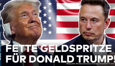 US-WAHL: Tech-Milliardär Elon Musk will Donald Trumps Wahlkampf finanzieren!