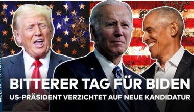 DRAMA IM WEISSEN HAUS: Joe Biden unter Druck der Demokraten zusammen - Keine neue Kandidatur