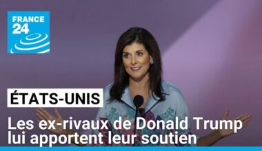 Convention républicaine, jour 2 : les ex-rivaux de Donald Trump lui apportent leur soutien