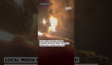 Watch | Explosion Near Ukraine’s Izmail Seen From Romania