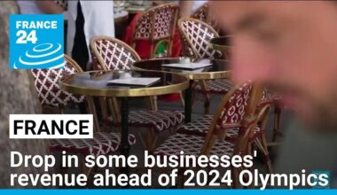 Some French businesses' revenues are dropping ahead of the Paris 2024 Olympics • FRANCE 24 English