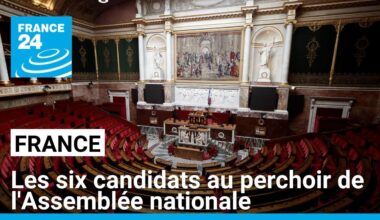 France : qui sont les six candidats au perchoir de l'Assemblée nationale ? • FRANCE 24