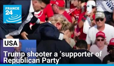 Trump shooter a ‘supporter of Republican Party’ • FRANCE 24 English