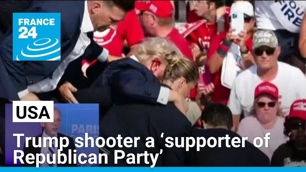 Trump shooter a ‘supporter of Republican Party’ • FRANCE 24 English