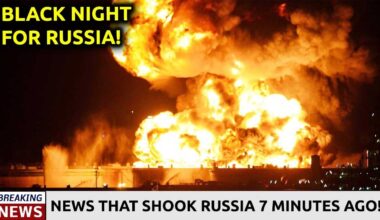 Huge Explosion! Huge Fire in Russia Has Panicked The People!