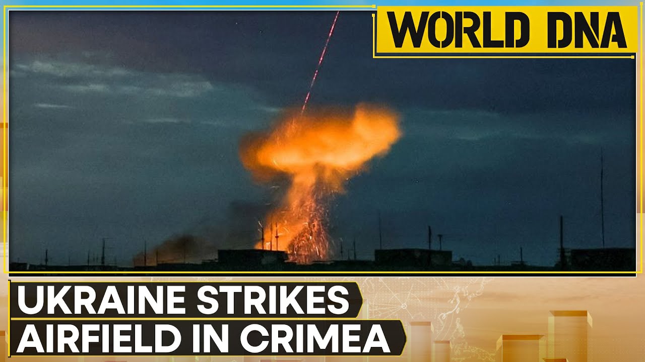 Russia-Ukraine War: Ukraine says missile forces hit Russian air base in Crimea | WION