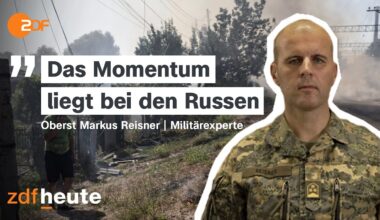 Russische Armee rückt vor: Gebietsverluste für Ukraine im Donbass | ZDFheute Live