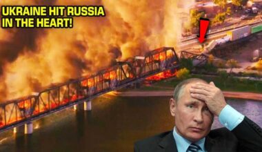 Ukraine Has Shot Russia in the heart! Big Explosion On The Kerch Bridge!